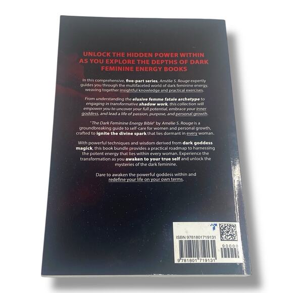 The Dark Feminine Energy Bible - Paperback - VERY GOOD - Picture 3 of 3